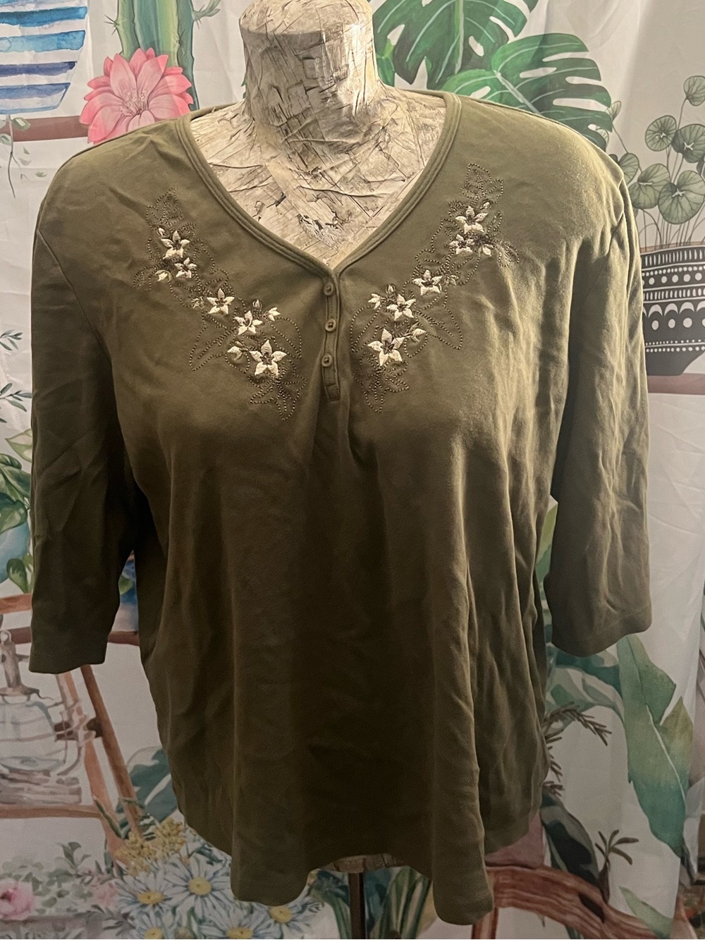 1x Carrol Reid Cotton Top